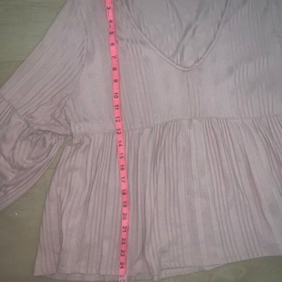 💖 SO® Relaxed Long Sleeve Baby Doll Tee – Juniors (Adult-Friendly!) Size XL💖 - Picture 6 of 7